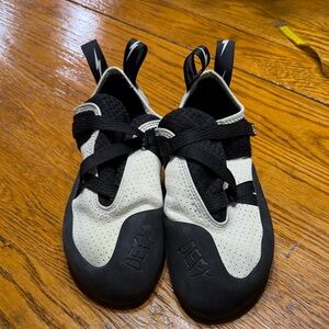Evolv Defy Black + White Climbing Shoes